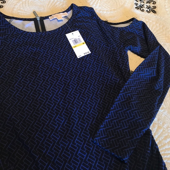 Michael Kors Cold Shoulder Long Sleeve Blouse - Picture 4 of 7